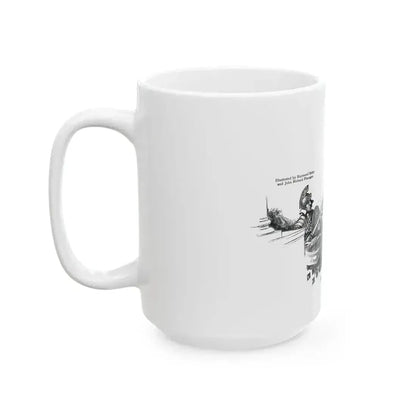 Daughter Of Cleopatra (1), Blue Book Magazine, May 1940 - White Coffee Mug - Go Mug Yourself