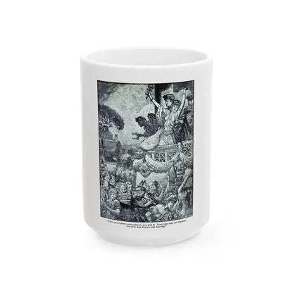 Daughter Of Cleopatra (2), Blue Book Magazine, May 1940 - White Coffee Mug 15oz - Go Mug Yourself