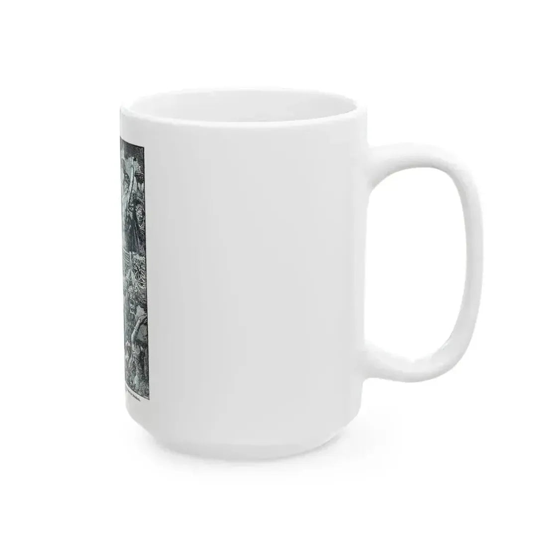 Daughter Of Cleopatra (2), Blue Book Magazine, May 1940 - White Coffee Mug - Go Mug Yourself