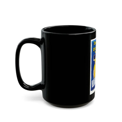 DAUGHTER OF DR. JEKYLL 1957 Movie Poster - Black Coffee Mug - Go Mug Yourself