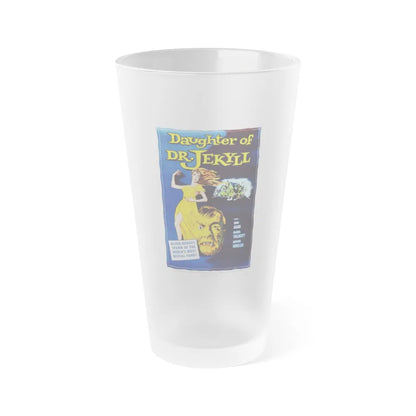 DAUGHTER OF DR. JEKYLL 1957 Movie Poster - Frosted Pint Glass 16oz-Go Mug Yourself