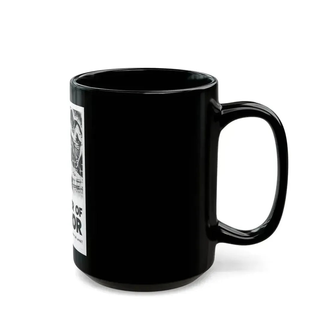 DAUGHTER OF HORROR (DEMENTIA) 1955 Movie Poster - Black Coffee Mug - Go Mug Yourself