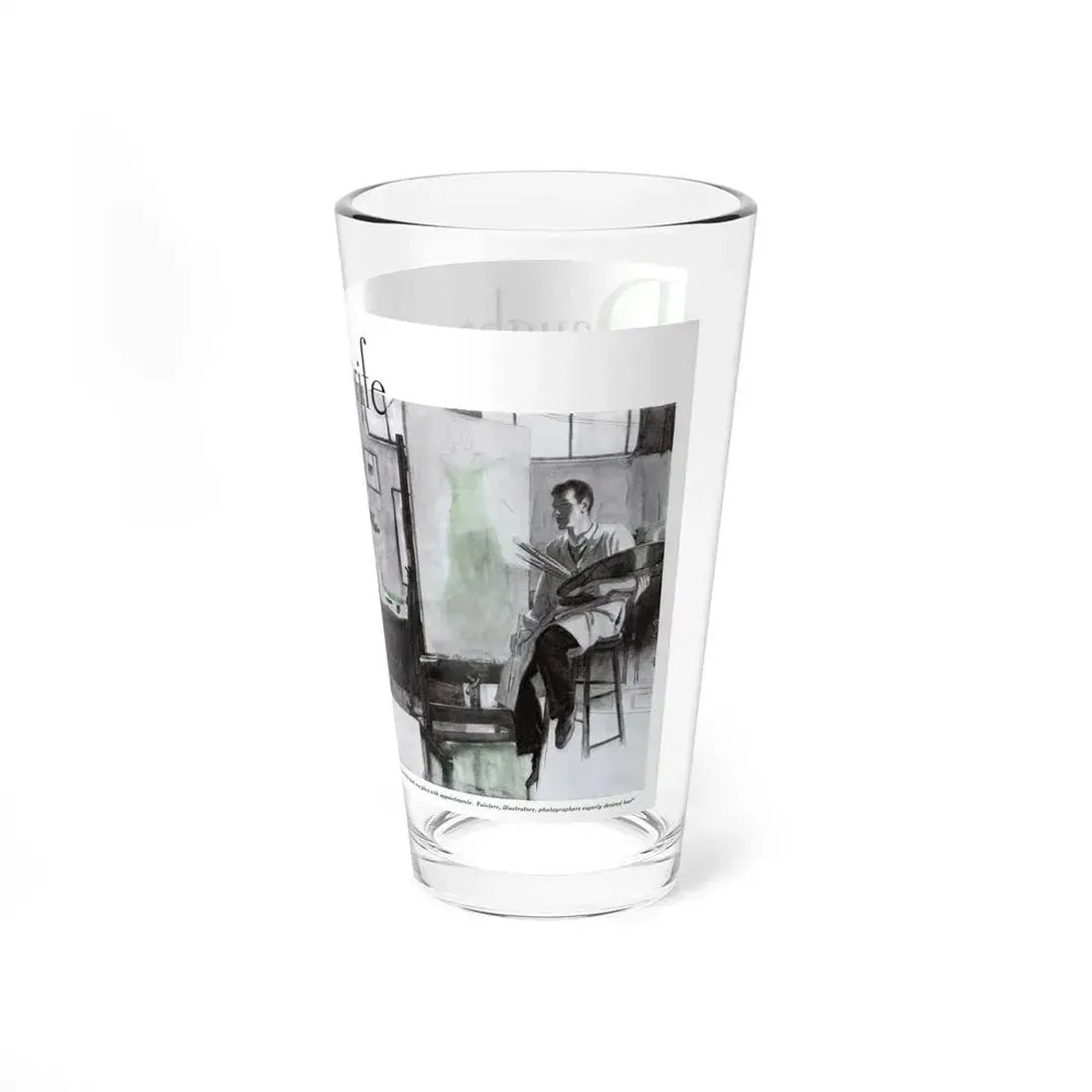 Daughter of Strife, Pictorial Review, June 1933 - Pint Glass 16oz - Go Mug Yourself
