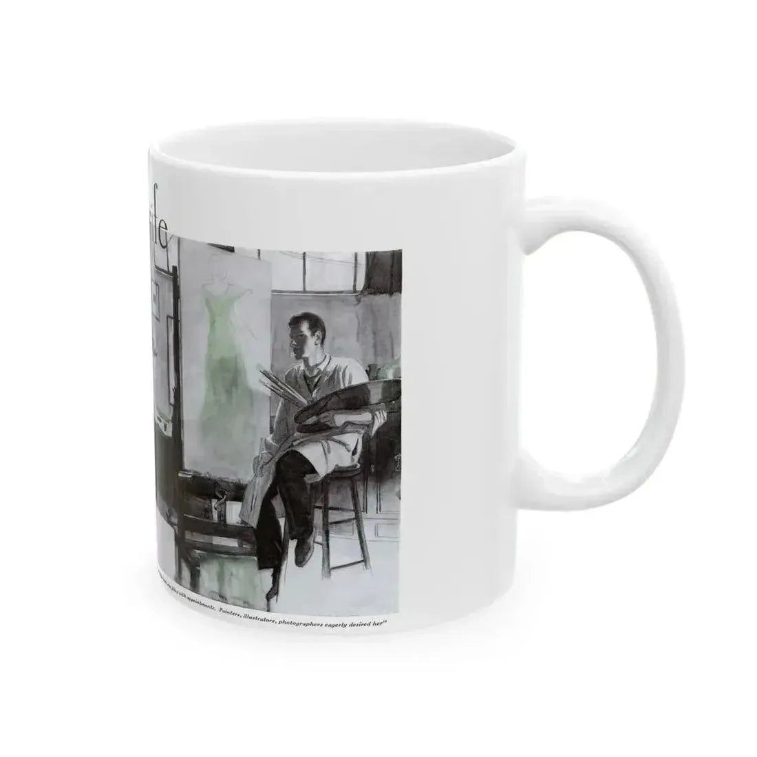Daughter of Strife, Pictorial Review, June 1933 - White Coffee Mug - Go Mug Yourself