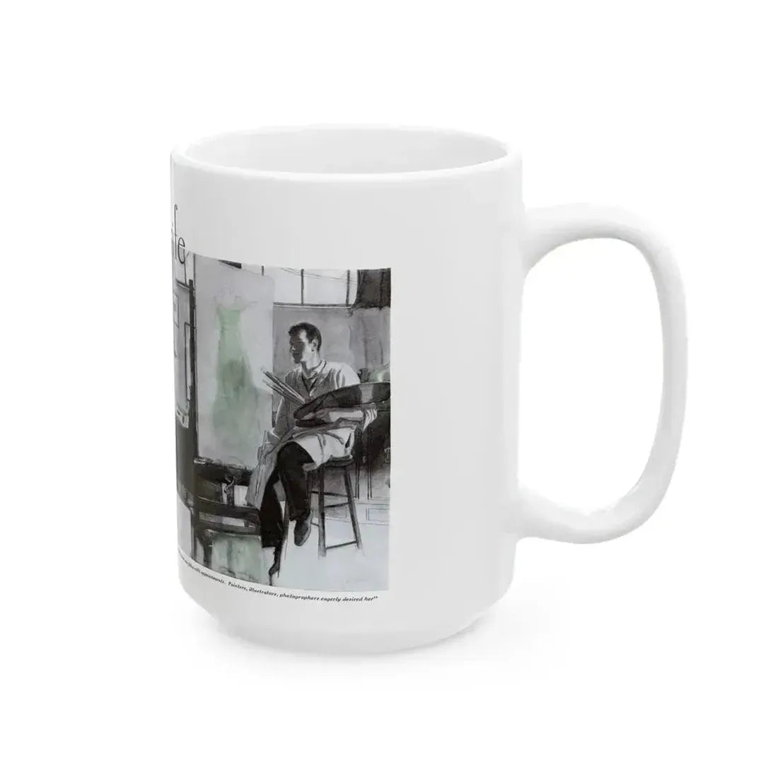 Daughter of Strife, Pictorial Review, June 1933 - White Coffee Mug - Go Mug Yourself
