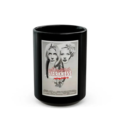DAUGHTERS OF DARKNESS 1971 Movie Poster - Black Coffee Mug 15oz - Go Mug Yourself