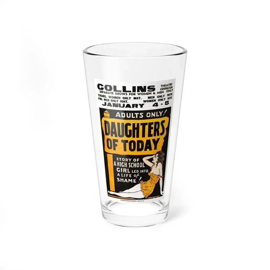 DAUGHTERS OF TODAY 1928 Movie Poster - Pint Glass 16oz 16oz - Go Mug Yourself