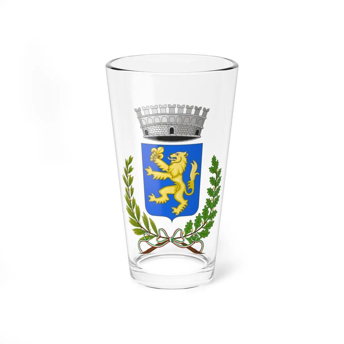 Davagna-Stemma (Italy) (Coat of Arms) Pint Glass 16oz 16oz - Go Mug Yourself