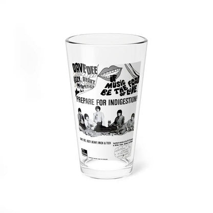 Dave, Dee, Dozy, Mick & Titch 1967 (Music Poster) Pint Glass 16oz-16oz-Go Mug Yourself