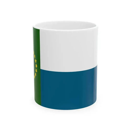 Davenport Homestead Flag (United States) White Coffee Mug 11oz - Go Mug Yourself