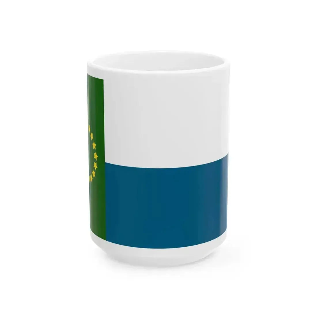 Davenport Homestead Flag (United States) White Coffee Mug 15oz - Go Mug Yourself