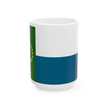 Davenport Homestead Flag (United States) White Coffee Mug 15oz - Go Mug Yourself