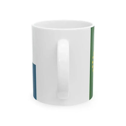 Davenport Homestead Flag (United States) White Coffee Mug - Go Mug Yourself