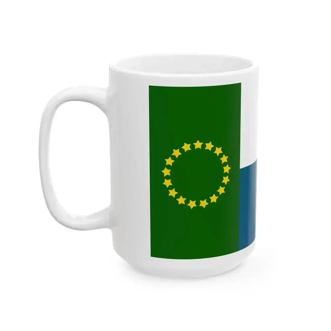 Davenport Homestead Flag (United States) White Coffee Mug - Go Mug Yourself