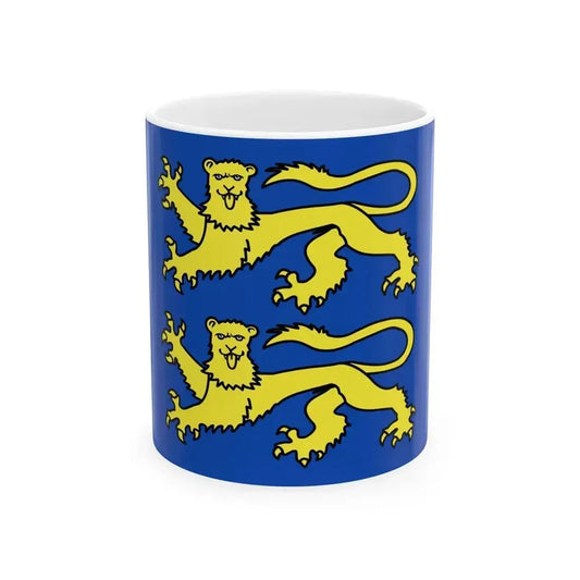 Daverdisse vlag (Belgium) White Coffee Mug 11oz - Go Mug Yourself