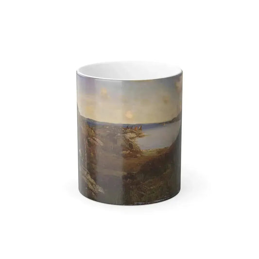 David Murray (1849-1933) My Love has Gone a-Sailing - 1883 - Color Changing Mug 11oz 11oz - Go Mug Yourself