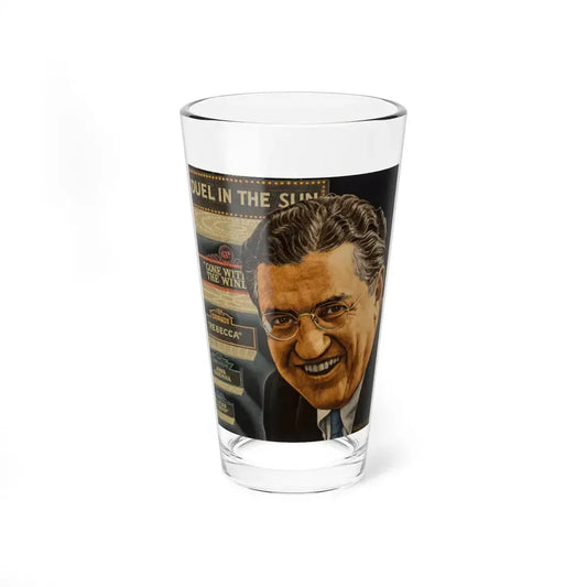 David O'Selznick, unpublished cover for Time magazine - Pint Glass 16oz 16oz - Go Mug Yourself