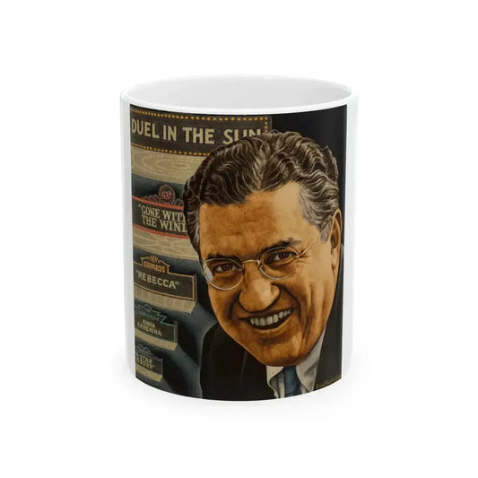 David O'Selznick, unpublished cover for Time magazine - White Coffee Mug 11oz - Go Mug Yourself