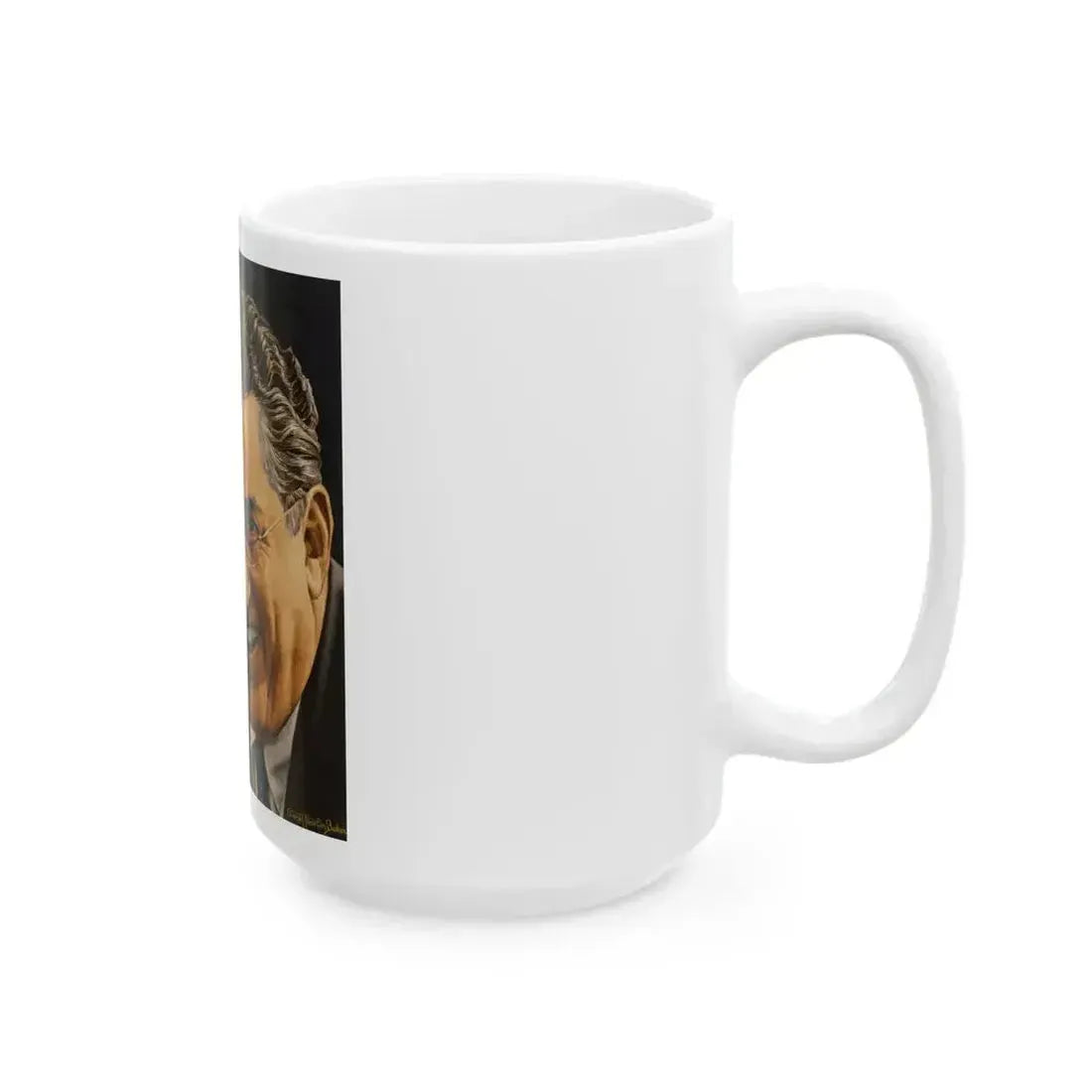 David O'Selznick, unpublished cover for Time magazine - White Coffee Mug - Go Mug Yourself
