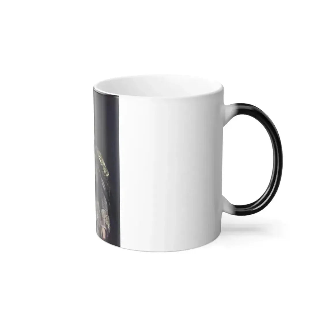 David Wilkie (1785-1841) Portrait of King William IV, three-quarter length, wearing the robes of the Gar-0 - Color Changing Mug 11oz - Go Mug Yourself