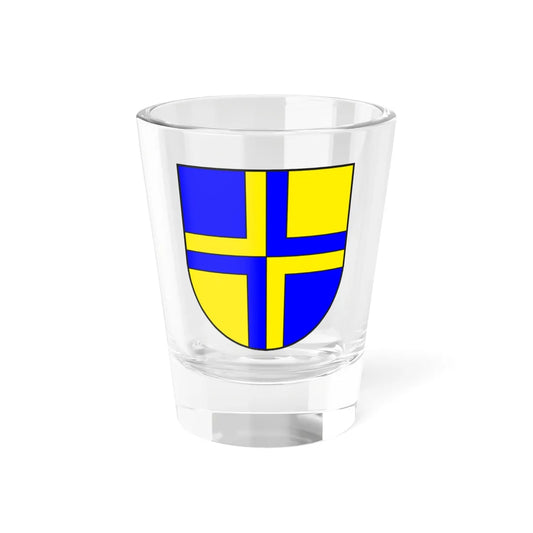 Davos wappen (Switzerland) (Coat of Arms) Shot Glass 1.5oz 1.5oz - Go Mug Yourself