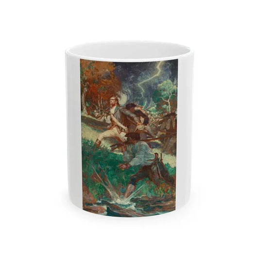 Dawn, Dawn, Dawn, Ticonderoga pencil advertisement, 1932 - White Coffee Mug 11oz - Go Mug Yourself