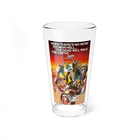 DAWN OF THE DEAD (2) 1978 Movie Poster - Pint Glass 16oz 16oz - Go Mug Yourself