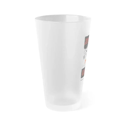 DAWN  OF THE DEAD (BELGIAN) 1978 Movie Poster - Frosted Pint Glass 16oz - Go Mug Yourself