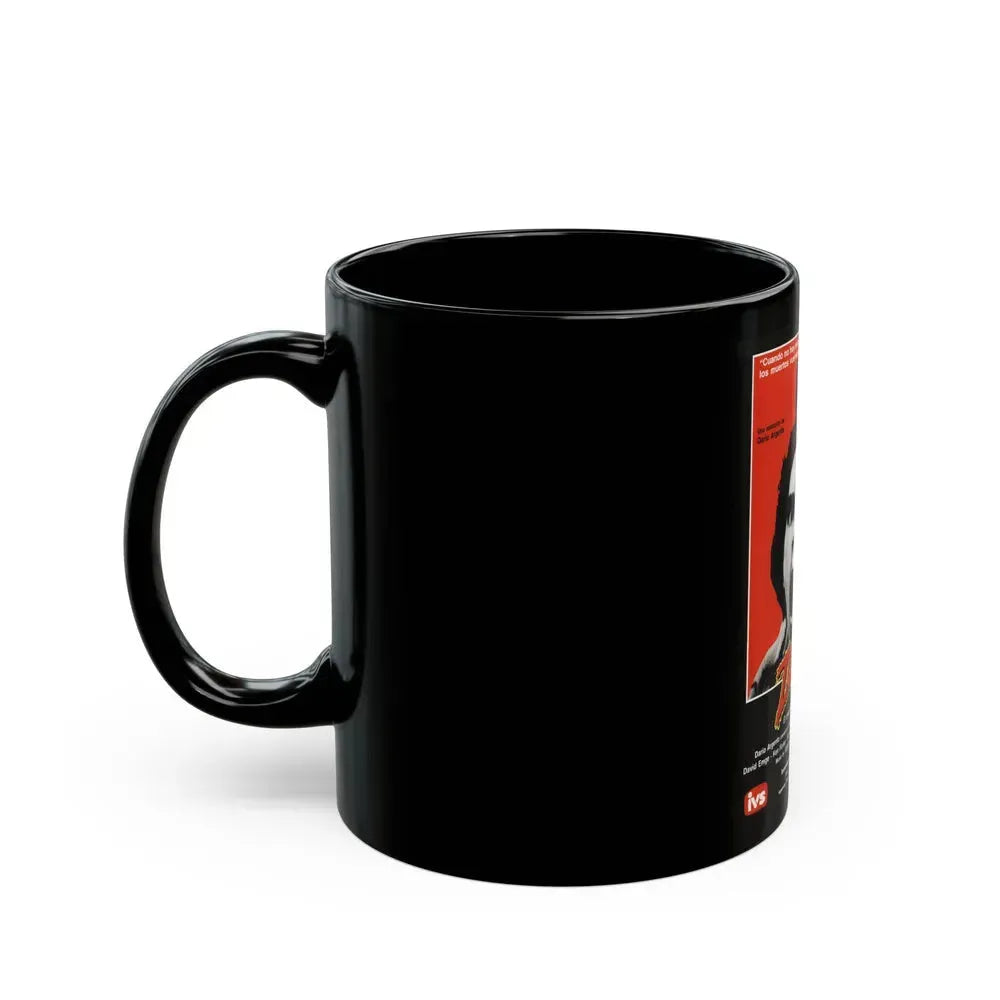 DAWN OF THE DEAD (ITALIAN) 1978 Movie Poster - Black Coffee Mug - Go Mug Yourself