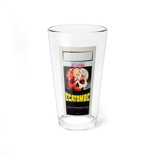 DAWN OF THE DEAD (ITALIAN) 2 1978 Movie Poster - Pint Glass 16oz 16oz - Go Mug Yourself