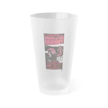 DAWN OF THE MUMMY (2) 1981 Movie Poster - Frosted Pint Glass 16oz 16oz Frosted - Go Mug Yourself
