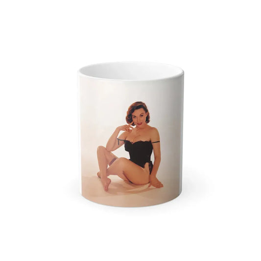 Dawn Richard #01 - 8x10 Full Body 1957 Cheesecake Color Photo (Vintage Female Icon) Color Changing Mug 11oz 11oz - Go Mug Yourself