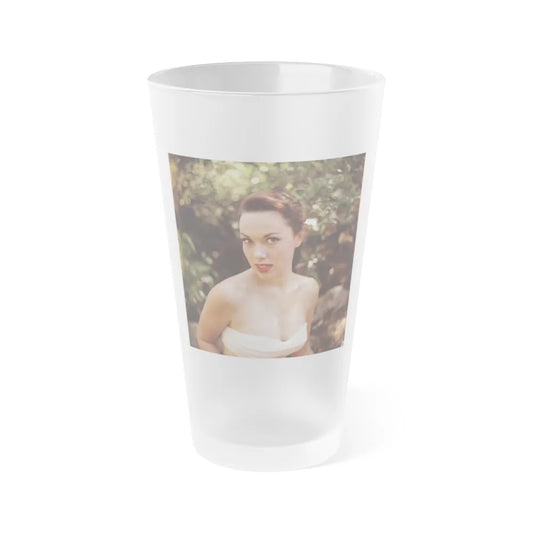 Dawn Richard #02 1 (Vintage Female Icon) Frosted Pint Glass 16oz-16oz-Frosted-Go Mug Yourself