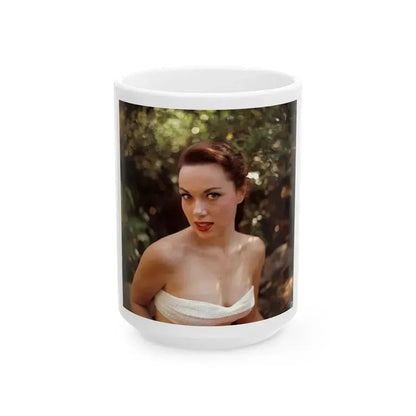 Dawn Richard #02 1 (Vintage Female Icon) White Coffee Mug 15oz - Go Mug Yourself