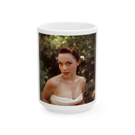 Dawn Richard #02 1 (Vintage Female Icon) White Coffee Mug 15oz - Go Mug Yourself