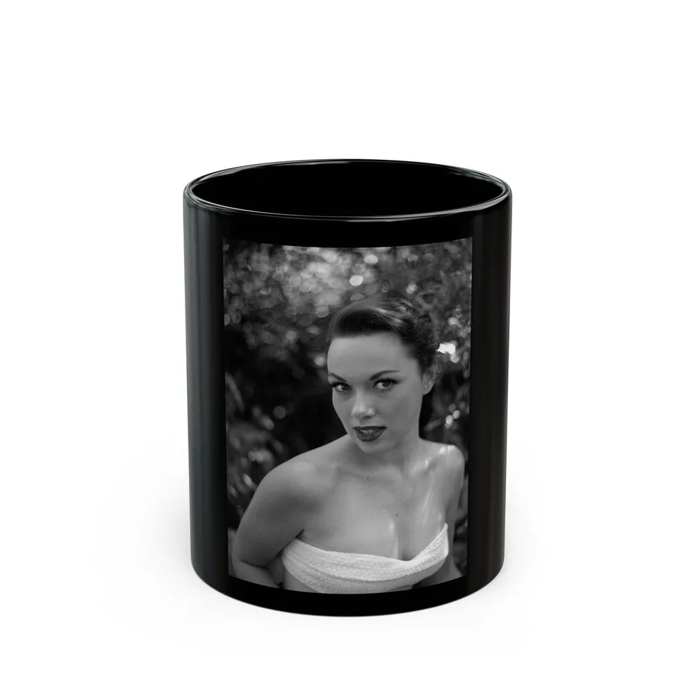 Dawn Richard #02 (Vintage Female Icon) Black Coffee Mug-11oz-Go Mug Yourself