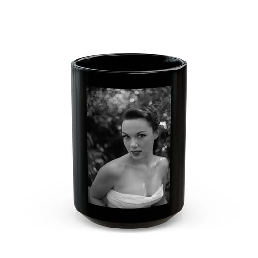 Dawn Richard #02 (Vintage Female Icon) Black Coffee Mug-15oz-Go Mug Yourself