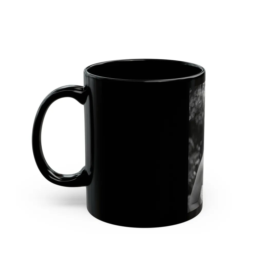 Dawn Richard #02 (Vintage Female Icon) Black Coffee Mug-Go Mug Yourself