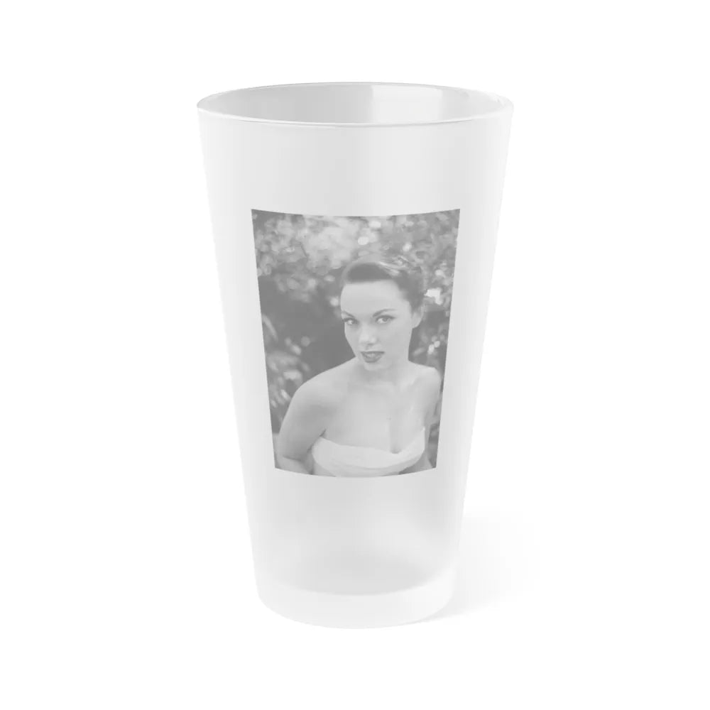 Dawn Richard #02 (Vintage Female Icon) Frosted Pint Glass 16oz-16oz-Frosted-Go Mug Yourself