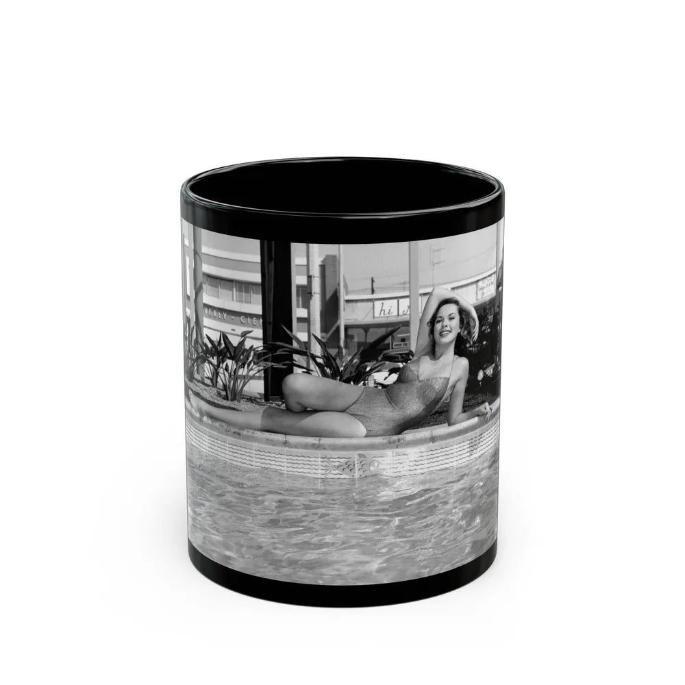 Dawn Richard #06 (Vintage Female Icon) Black Coffee Mug-11oz-Go Mug Yourself