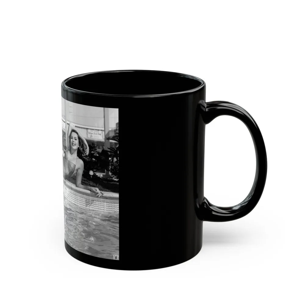 Dawn Richard #06 (Vintage Female Icon) Black Coffee Mug-Go Mug Yourself