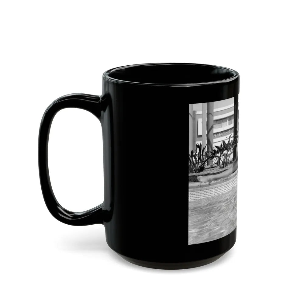 Dawn Richard #06 (Vintage Female Icon) Black Coffee Mug-Go Mug Yourself