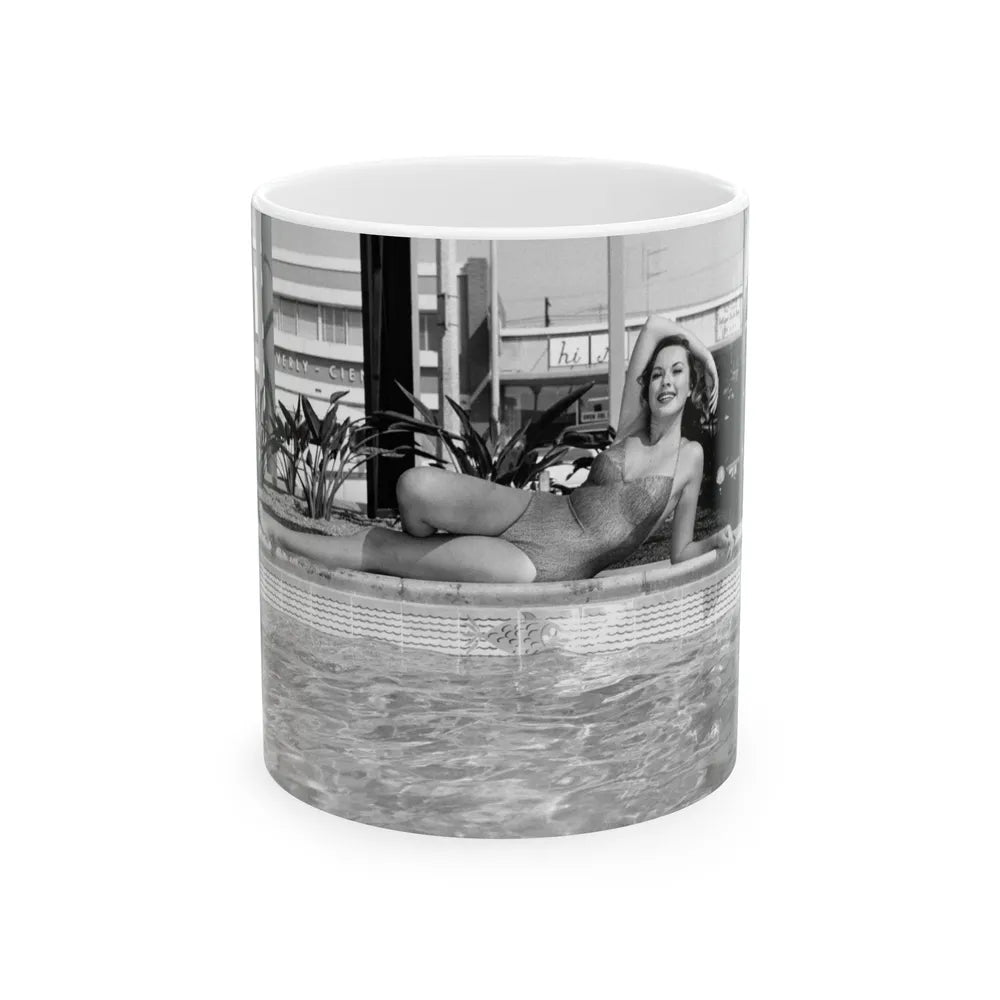 Dawn Richard #06 (Vintage Female Icon) White Coffee Mug-11oz-Go Mug Yourself