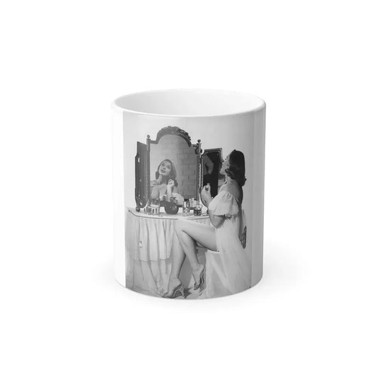 Dawn Richard #07 (Vintage Female Icon) Color Changing Mug 11oz 11oz - Go Mug Yourself