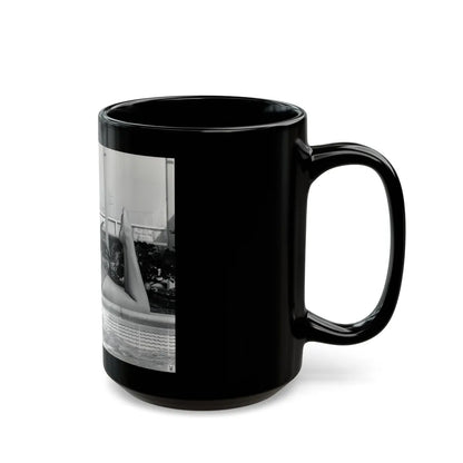 Dawn Richard #10 (Vintage Female Icon) Black Coffee Mug-Go Mug Yourself