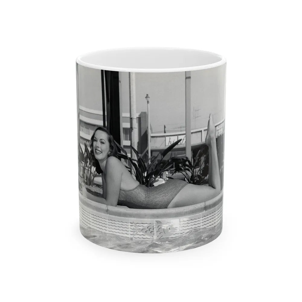 Dawn Richard #10 (Vintage Female Icon) White Coffee Mug-11oz-Go Mug Yourself