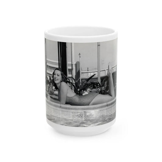 Dawn Richard #10 (Vintage Female Icon) White Coffee Mug-15oz-Go Mug Yourself