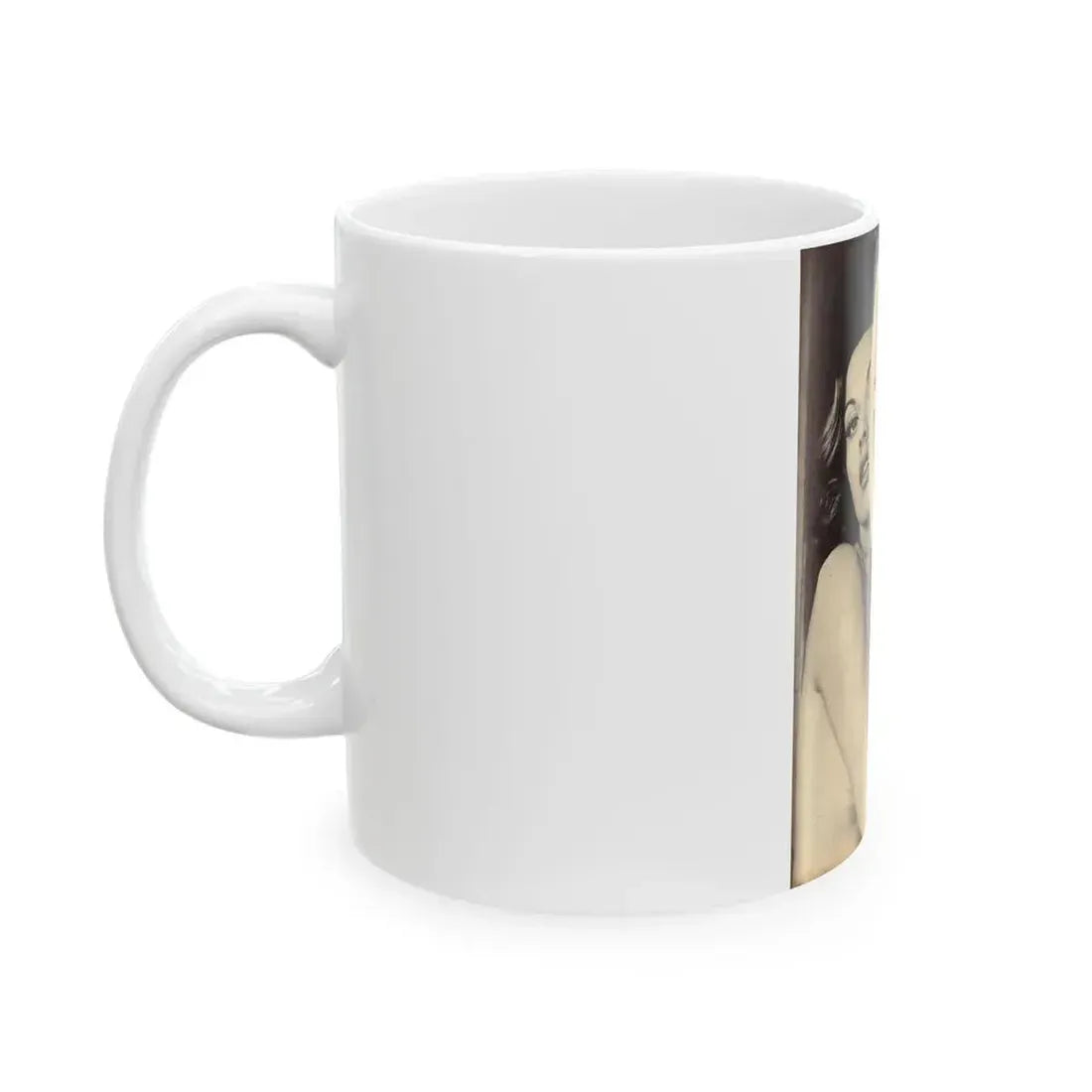 Dawn Richard #101 - [Pages 29] Including Pages 1 of 5 with 1 B&W Photo & Brief Article from ADVENTURE Dec. '60 Mag. (Vintage Female Icon) White Coffee Mug - Go Mug Yourself