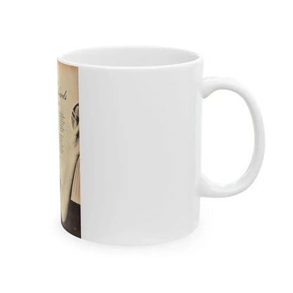 Dawn Richard #101 - [Pages 29] Including Pages 1 of 5 with 1 B&W Photo & Brief Article from ADVENTURE Dec. '60 Mag. (Vintage Female Icon) White Coffee Mug - Go Mug Yourself