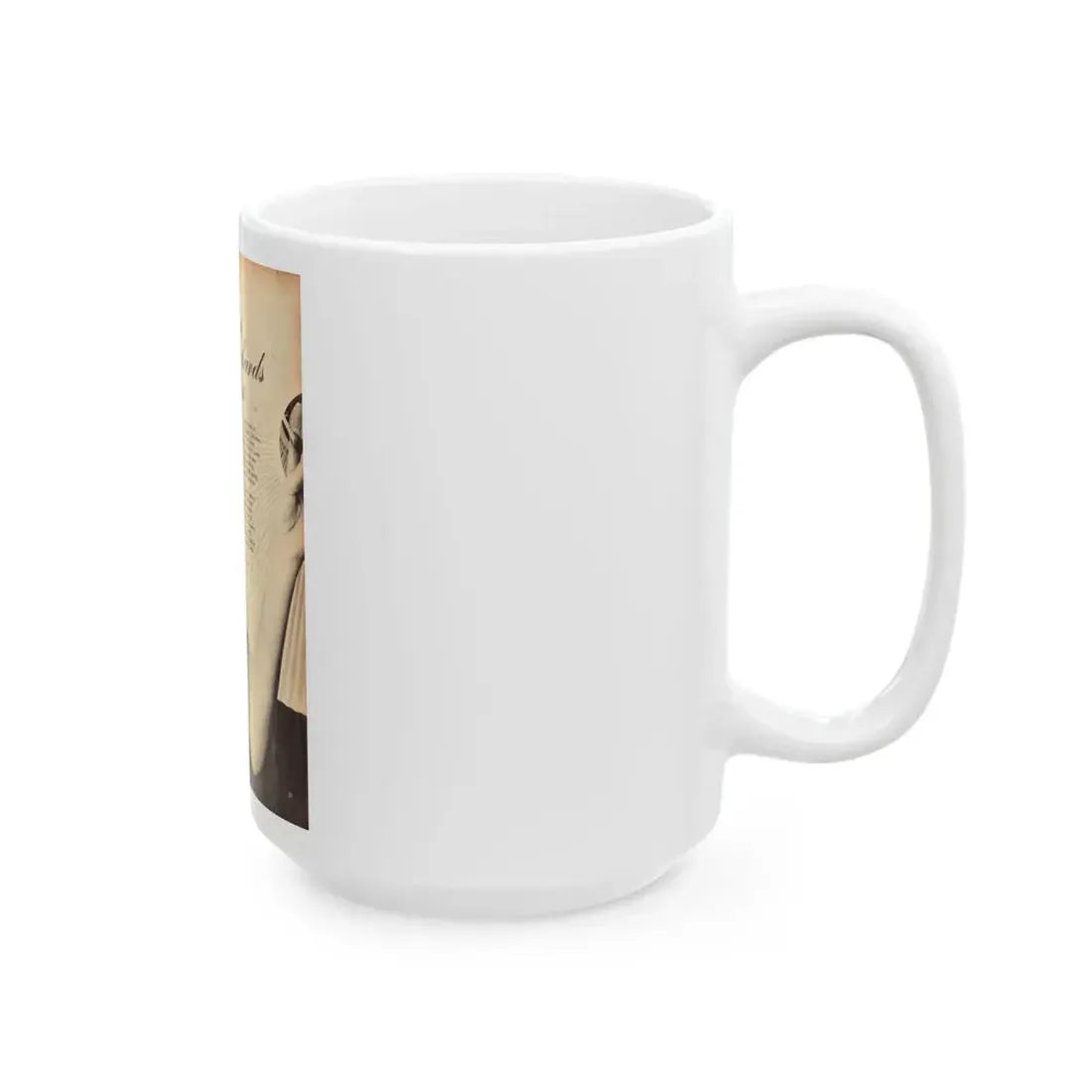 Dawn Richard #101 - [Pages 29] Including Pages 1 of 5 with 1 B&W Photo & Brief Article from ADVENTURE Dec. '60 Mag. (Vintage Female Icon) White Coffee Mug - Go Mug Yourself